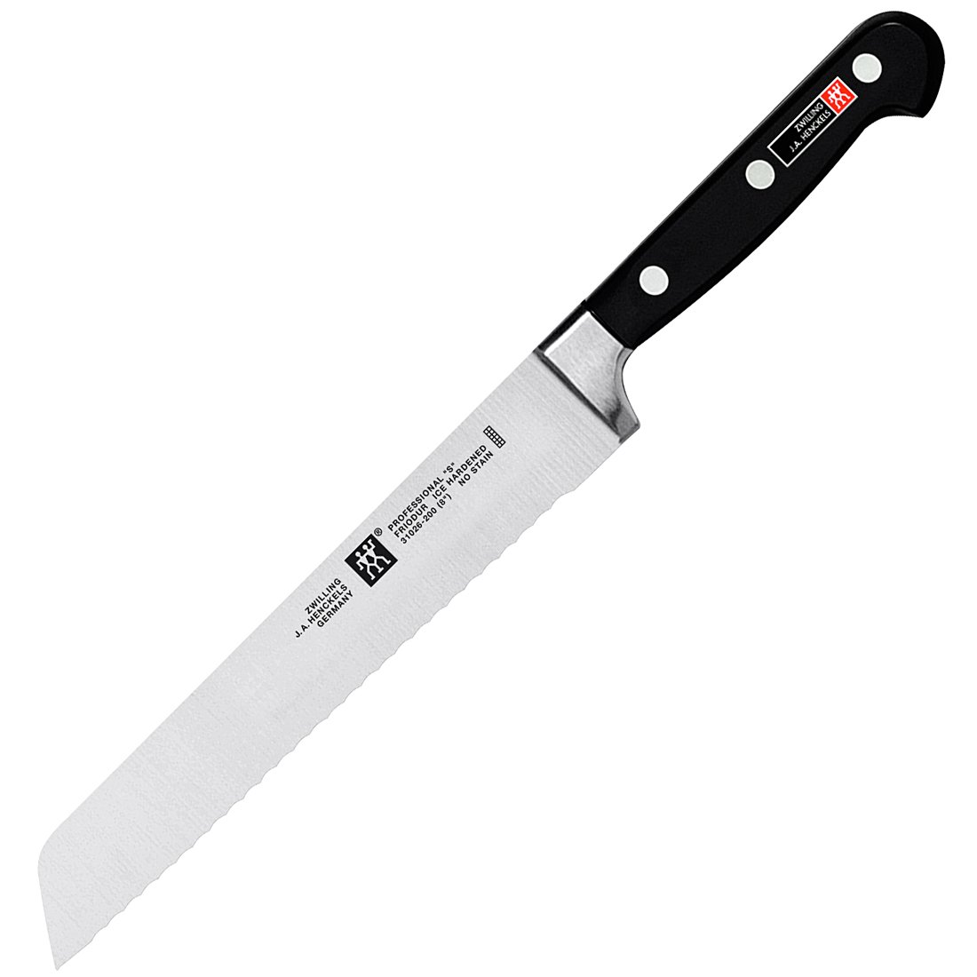 Amazon.com: Zwilling 31026-201-0 Bread knife, Silver/Black